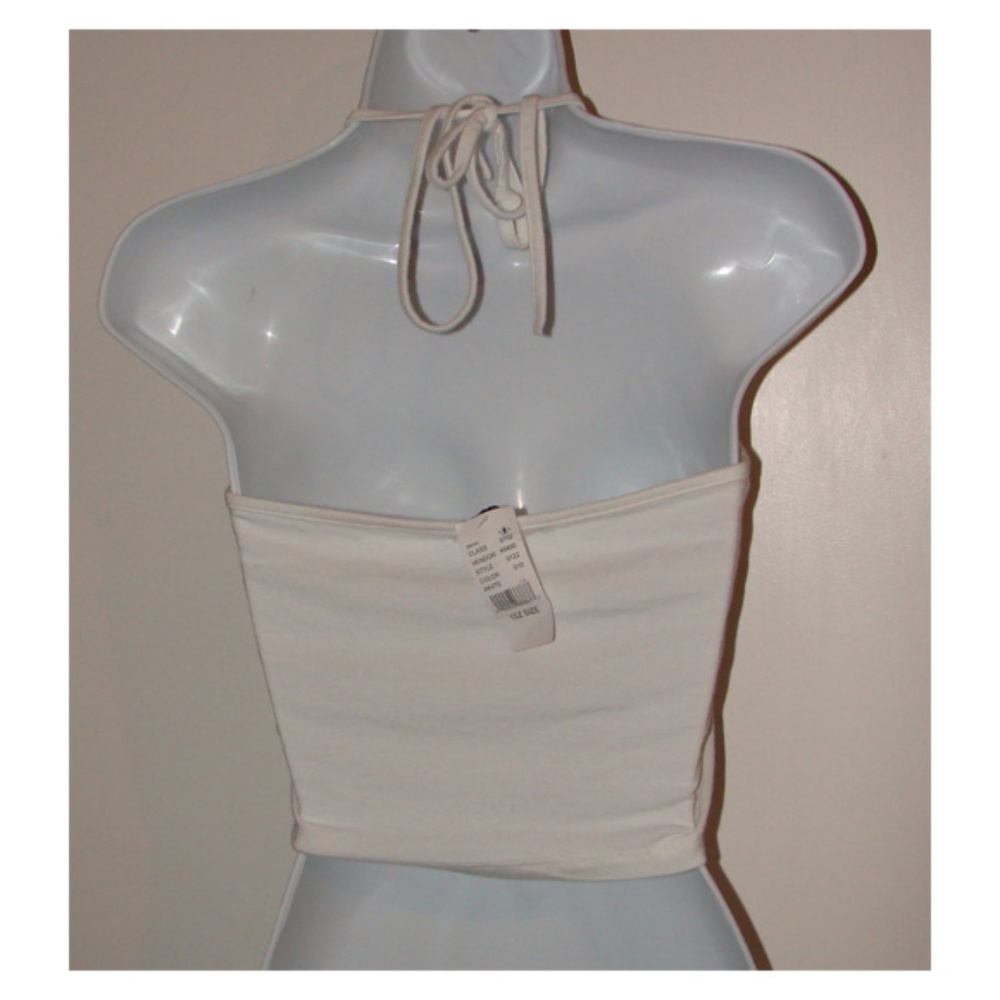 NWT Brandy melville kaleidoscope crop halter top S - Picture 3 of 5